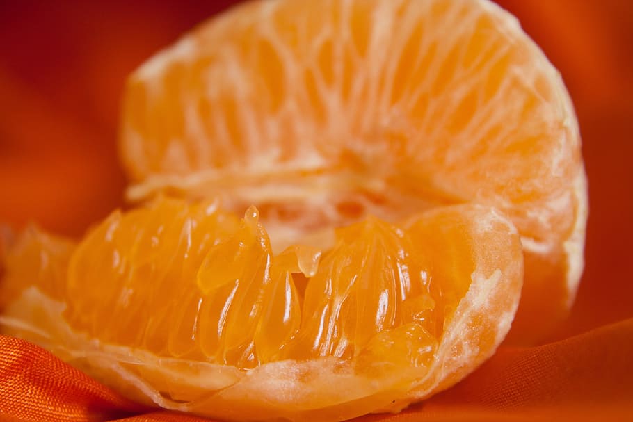 orange, sections, fruit, fresh, juicy, ripe, citrus, food, healthy HD wallpaper