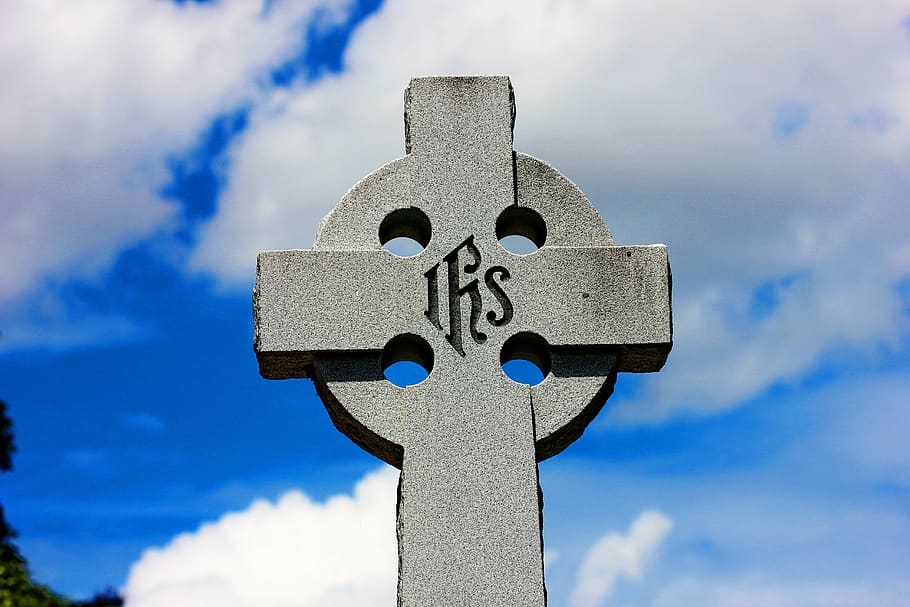 cross, headstone, tombstone, cemetery, gravestone, old, graveyard