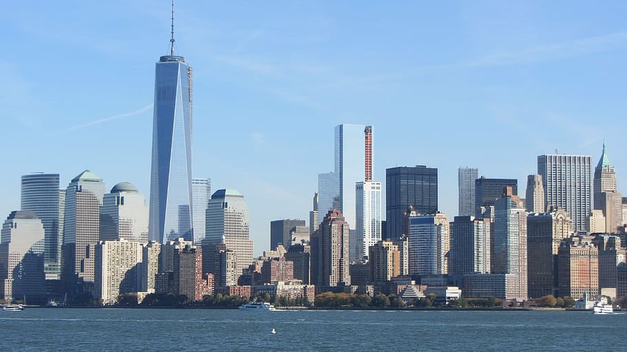 New York City, Skyline landscape photography, manhattan, ny, nyc, HD wallpaper