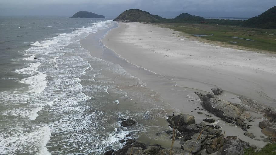 Beach, Ilha, Do, Paraná, ilha do mel, sea, water, nature, no people HD wallpaper