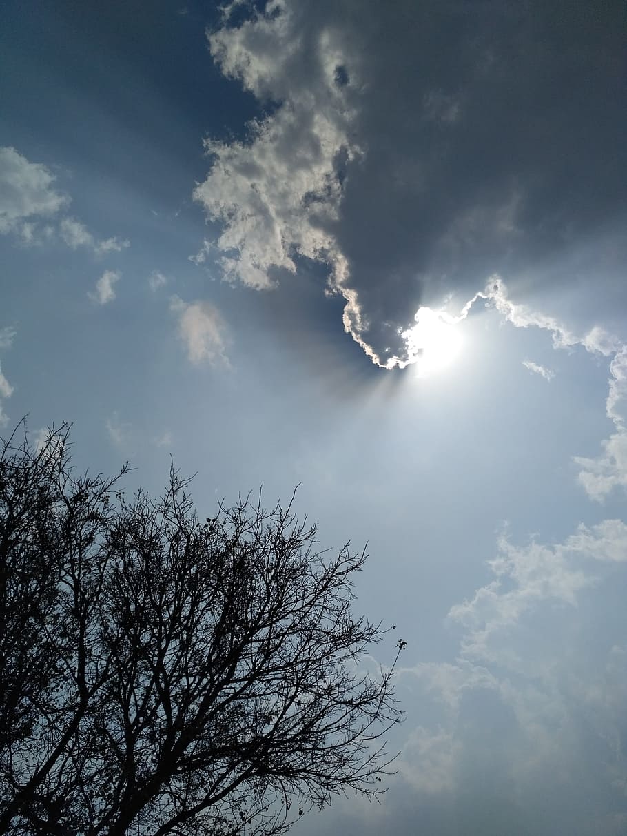 sky, clouds, cloudscape, sky clouds, cloudy, cloud - sky, low angle view HD wallpaper