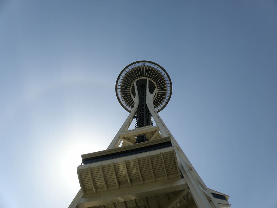 space needle, seattle, washington, architecture, famous Place HD wallpaper