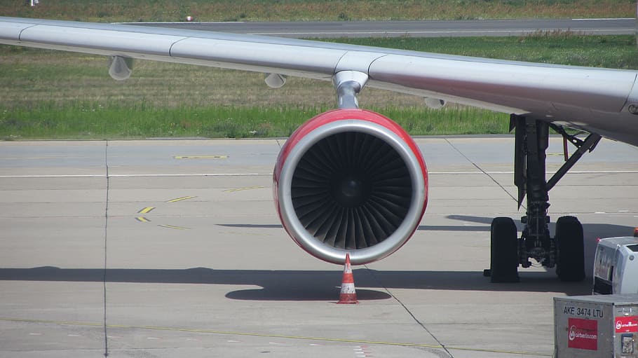 engine, turbine, jet engine, wing, aircraft, airplane, air vehicle HD wallpaper