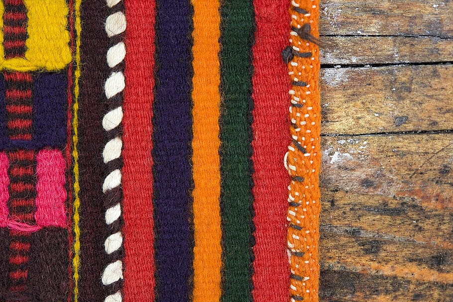 untitled, raw, colorful, textile, texture, red, orange, black HD wallpaper
