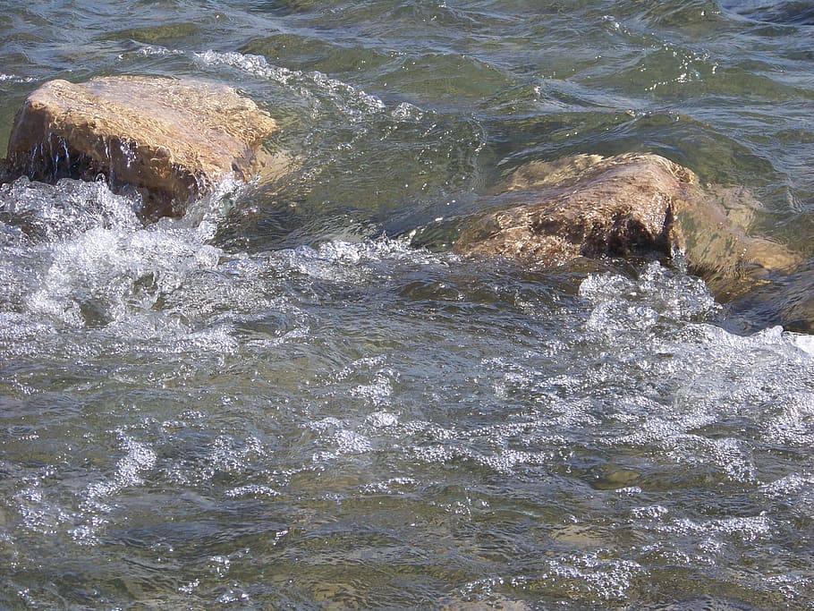 travel, nature, tea, water, motion, beauty in nature, rock HD wallpaper