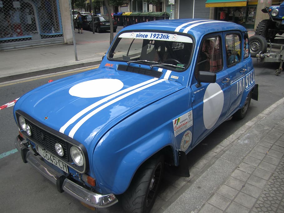 renault 4, vintage, r4, mode of transportation, land vehicle HD wallpaper