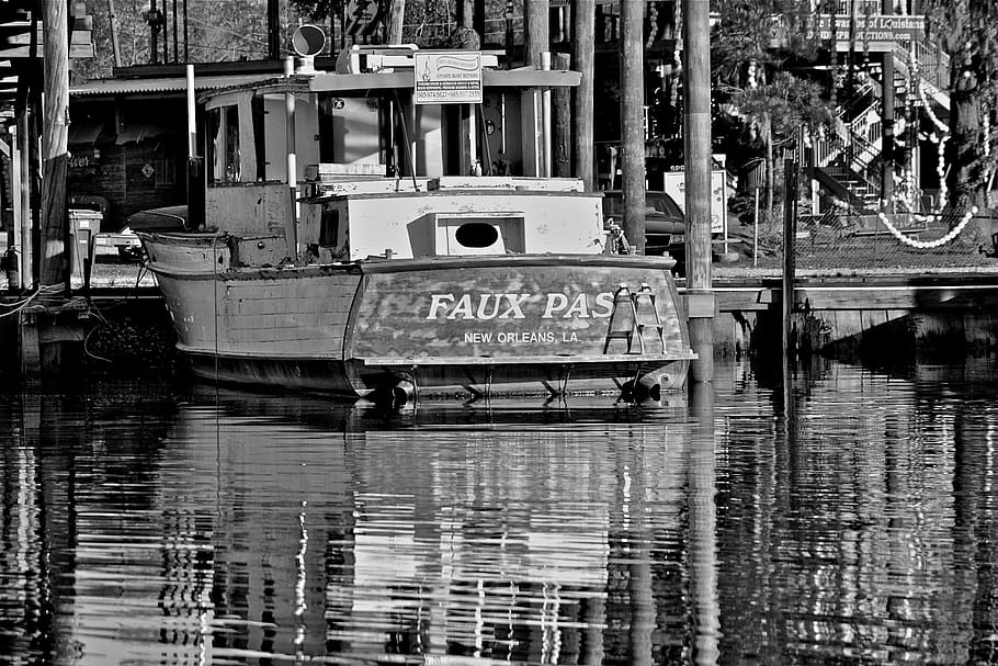 Boat, Dock, Port, Old, Wooden, Trawler, recreation, travel HD wallpaper