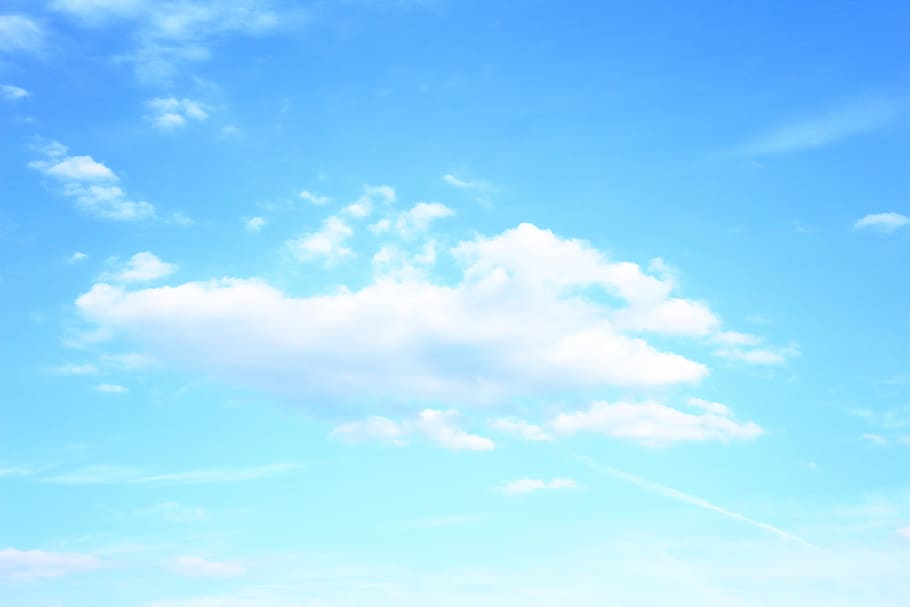 Sky, Cloud, Nice, Weather, Sun, nice weather, the sun, summer HD wallpaper