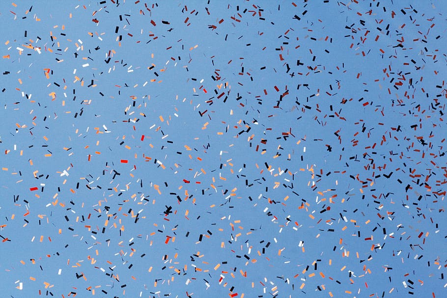 abstract, nature, pattern, color, art, cold, confetti, decoration HD wallpaper