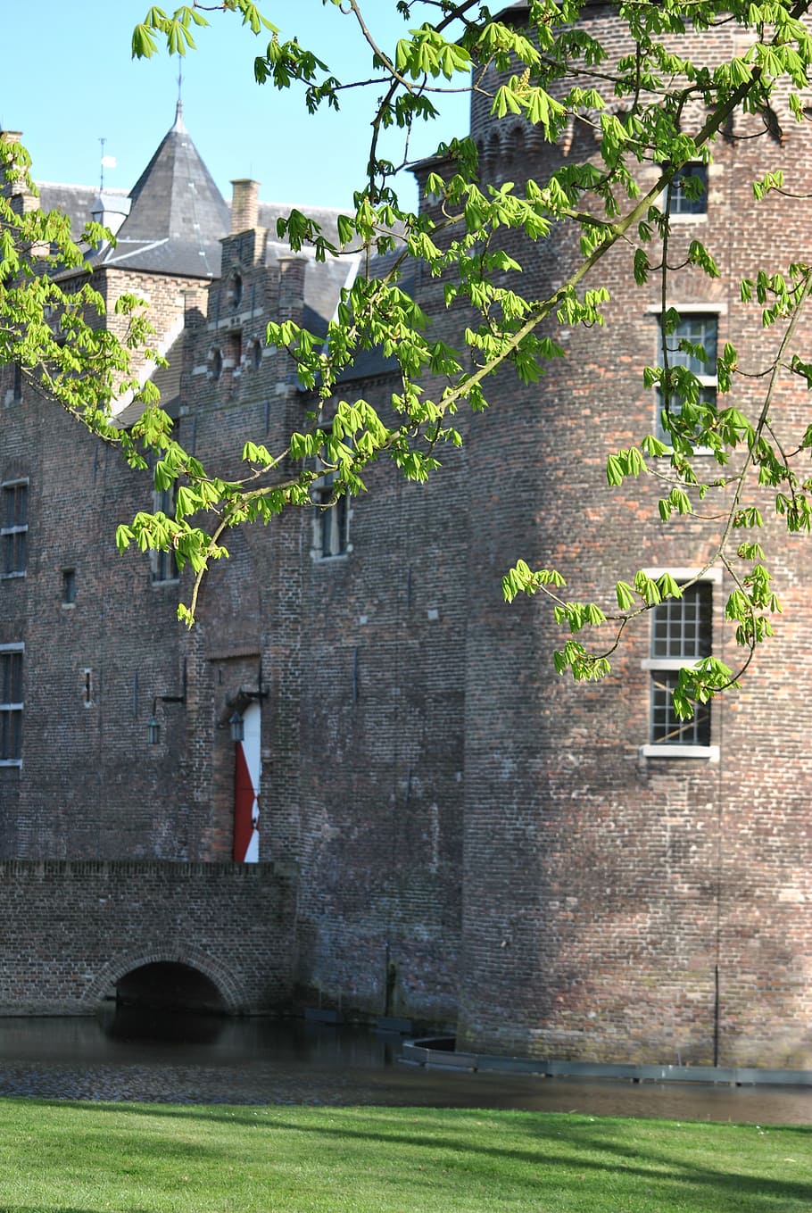 castle, helmond, monument, building exterior, architecture HD wallpaper
