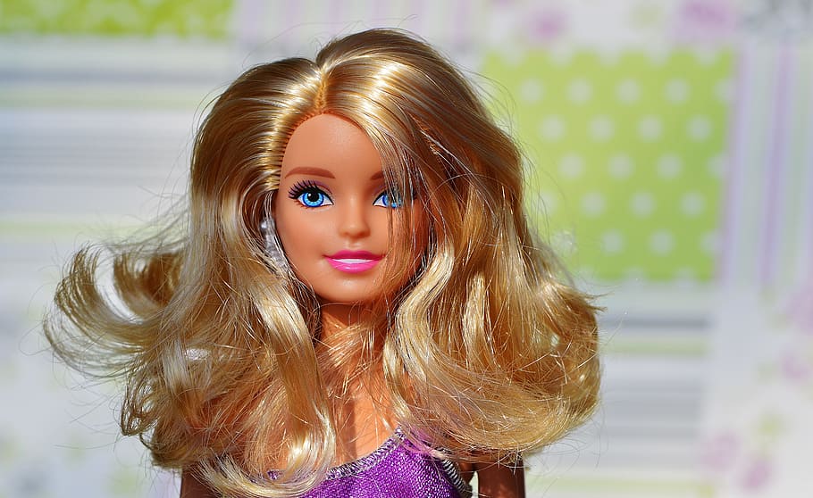 Barbie plastic doll, beauty, pretty, charming, children toys, HD wallpaper