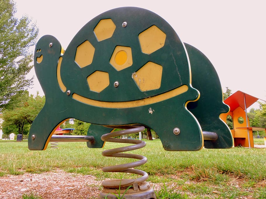 Game, Turtle, Spring, Park, Fun, playground, headwear, helmet HD wallpaper