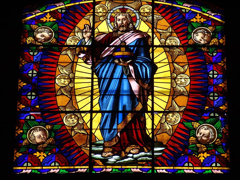 HD wallpaper: Religious stained glass artwork, montalcino, church, church  window | Wallpaper Flare