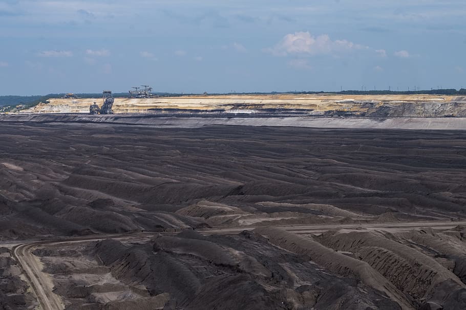 technology, mining, open pit mining, welzow, saxony, earth HD wallpaper