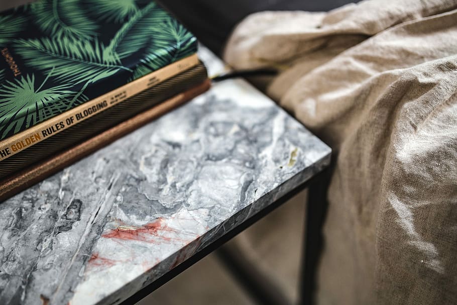 Notebooks on a marble table, Un'common, indoors, no people, close-up HD wallpaper