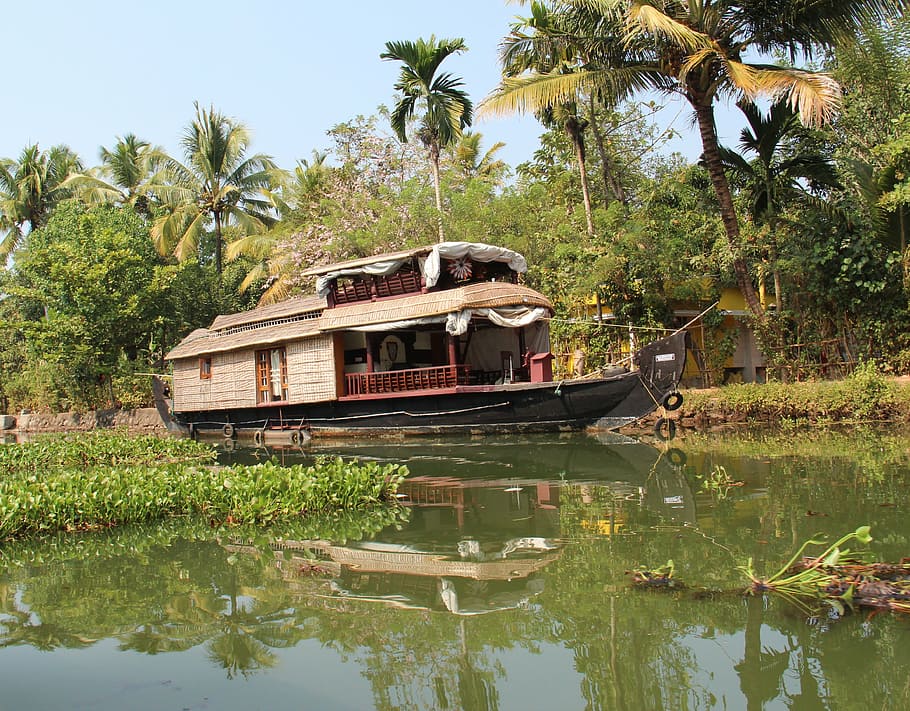 junk, boot, india, ship, ark, nautical Vessel, houseboat, water HD wallpaper