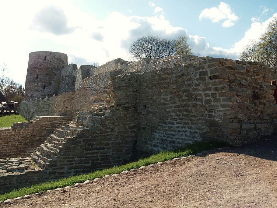 Izborsk, Fortress, Pskov Region, old Ruin, ancient, history, HD wallpaper