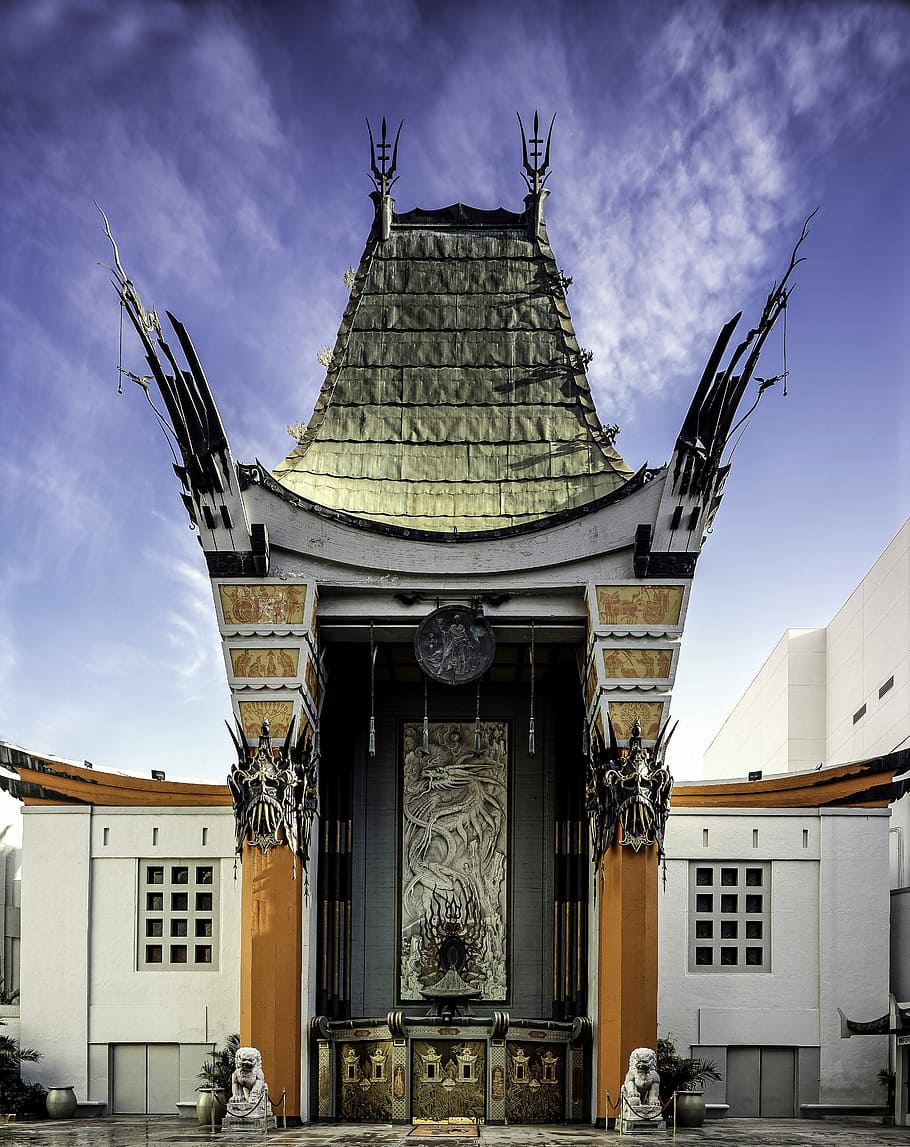 TCL Chinese Theatre in Los Angeles, California, building, Chinatown