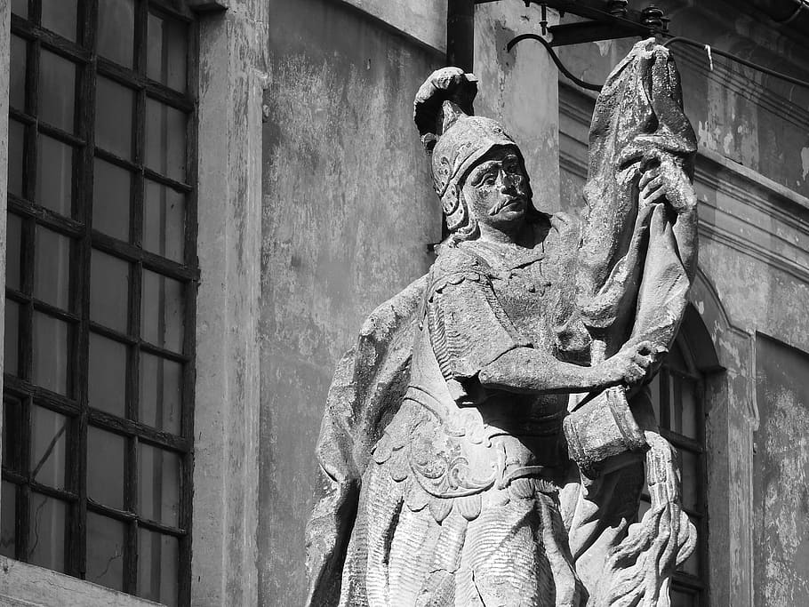 Statue, Stone, Knight, Monument, building exterior, history HD wallpaper