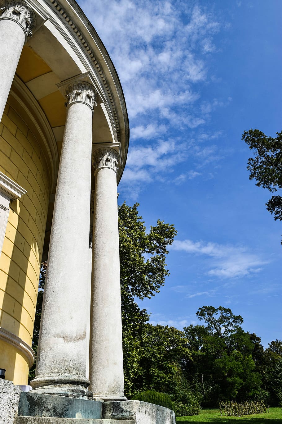 Monument, Historically, Columnar, building, sky, architectural column HD wallpaper