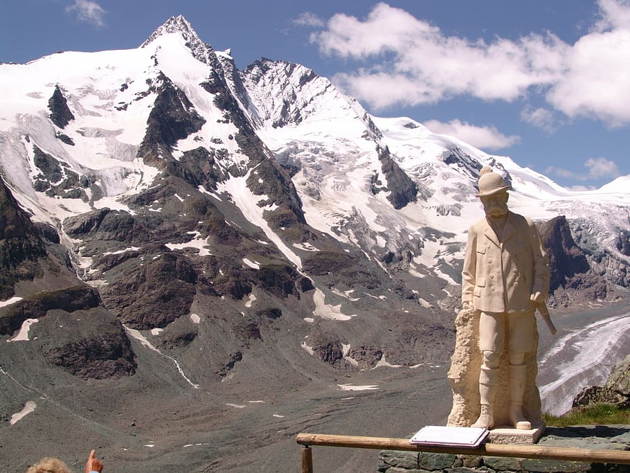 großglockner, austria, hohe tauern, pasterze glacier, franz josef höhe, HD wallpaper