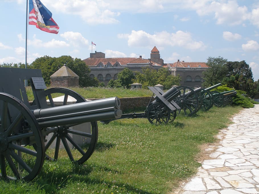 Belgrade Fortress, Kalemegdan, historic, serbia, architecture