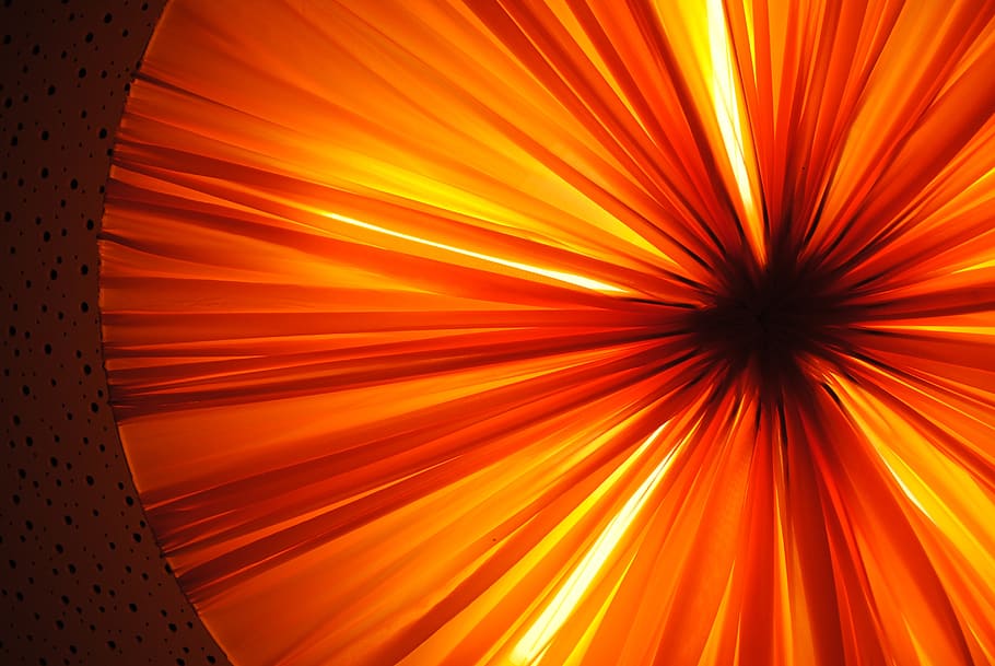 light, lighting, lamp, seem, shine through, warm, orange, abstract HD wallpaper