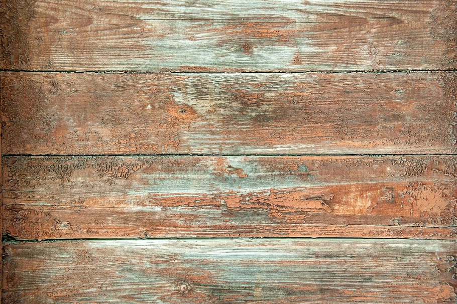 old tree, orange, boards, brown, texture, background, red, wall HD wallpaper