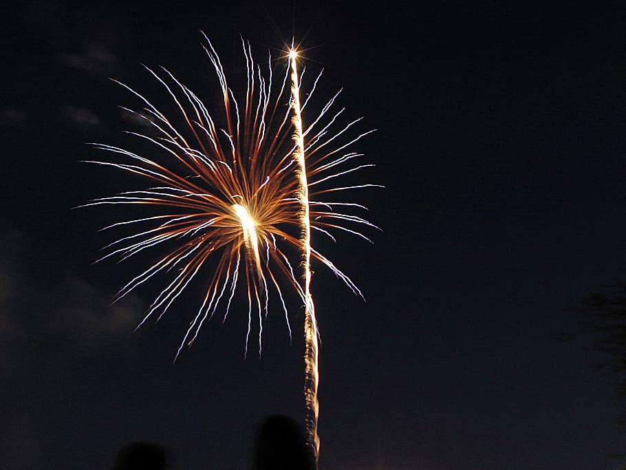 time lapse photography of fireworks, Celebrate, July 4Th, Explode HD wallpaper