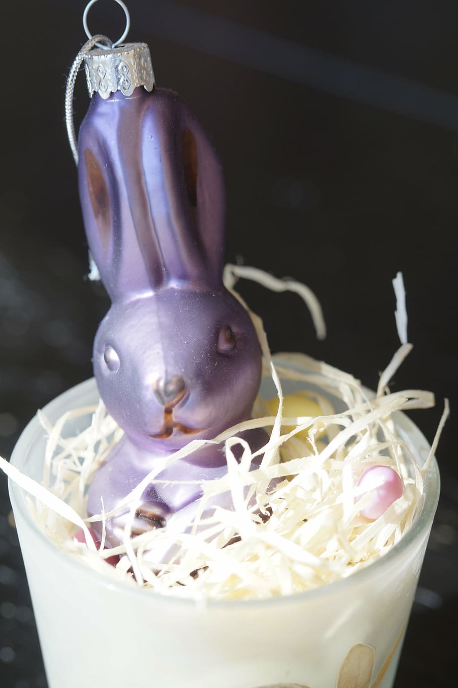 hare, easter bunny, trailers, modern, spring, easter decoration HD wallpaper