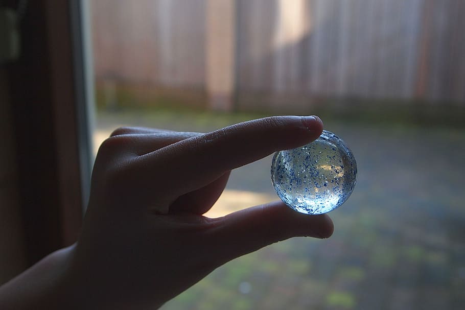 Marble, Ball, Time, Play, large marble, ball time, toys, childhood HD wallpaper