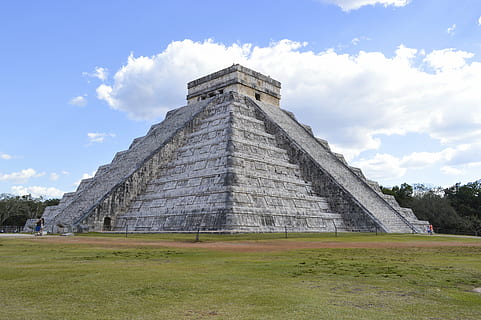 Online crop | HD wallpaper: Chichen Itza, Mexico, stars, architecture ...