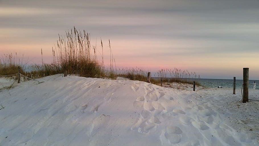 johnson's beach, florida, sky, scenics - nature, tranquility HD wallpaper