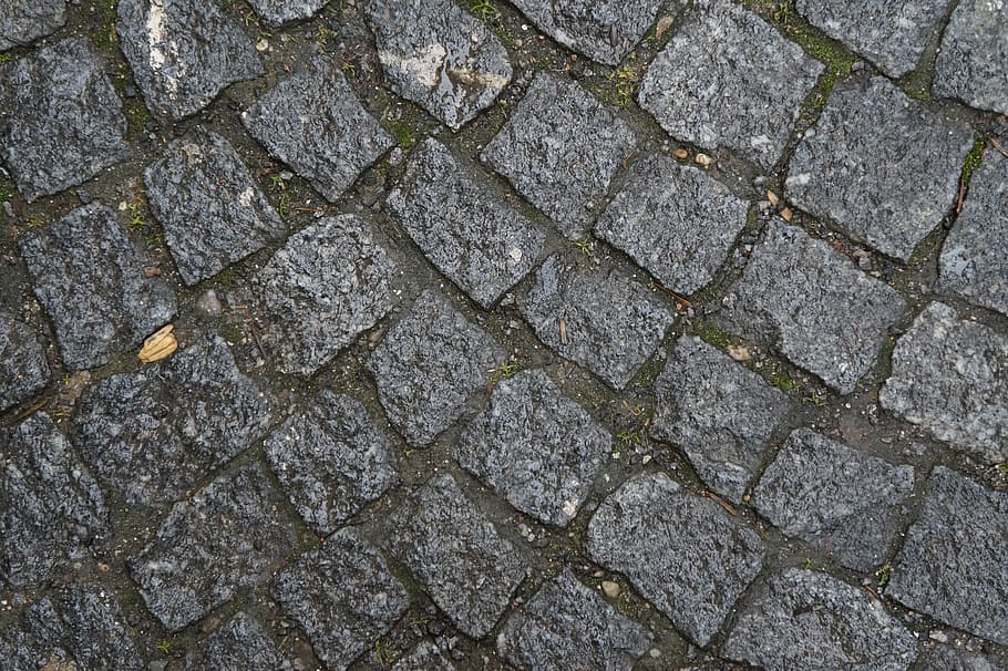 Wallpaper ID 871267  pattern high angle view day cobblestone brick  urban city old texture vintage street built structure surface  cobble walkway tiled floor gray free download