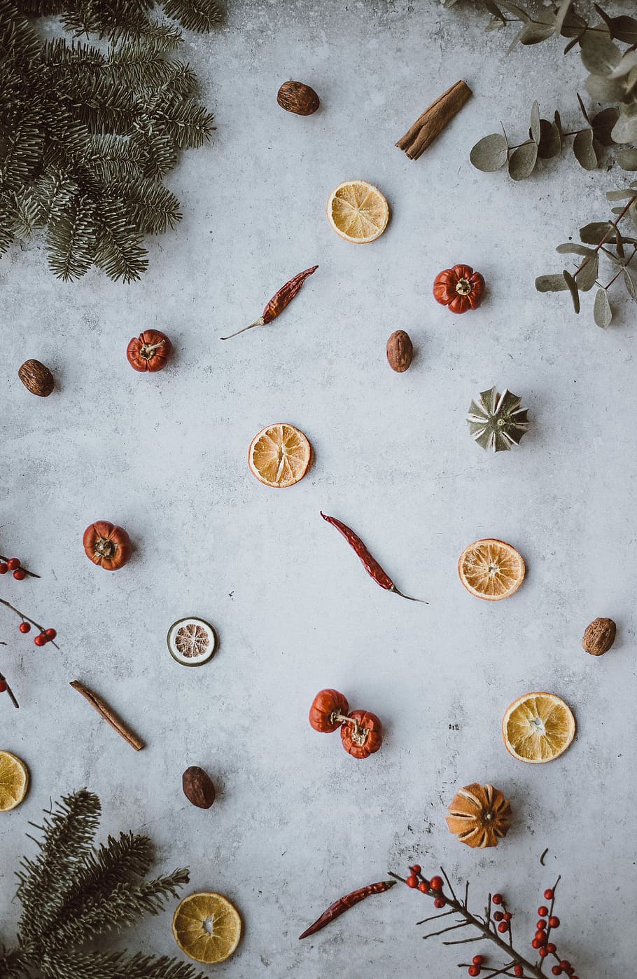 photo of chili and sliced melon, assorted fruit slices and chili with green leaves HD wallpaper