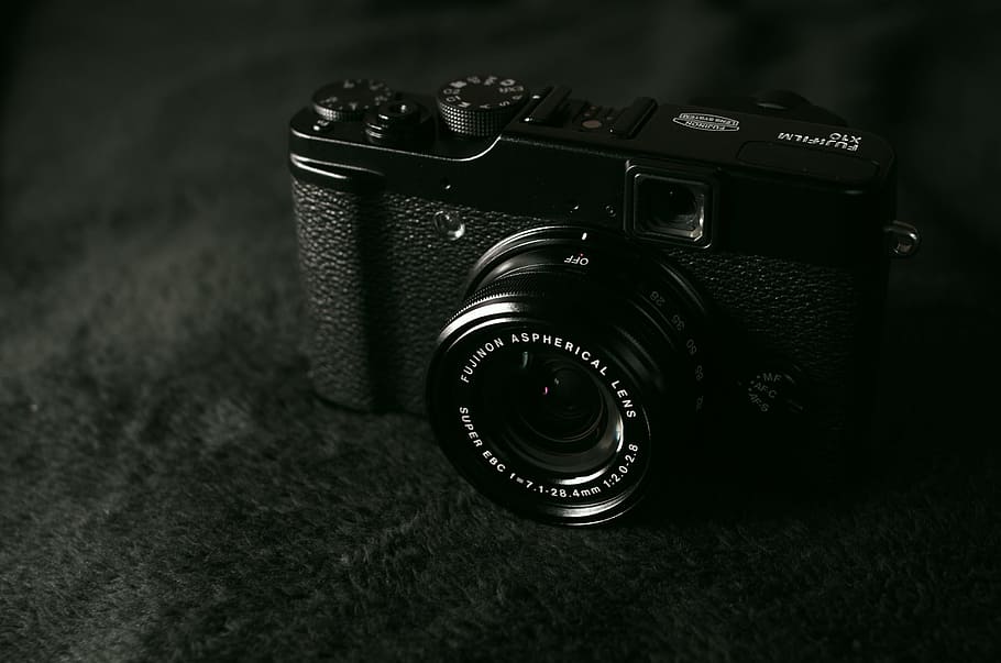 camera, black, lens, photography themes, photographic equipment HD wallpaper