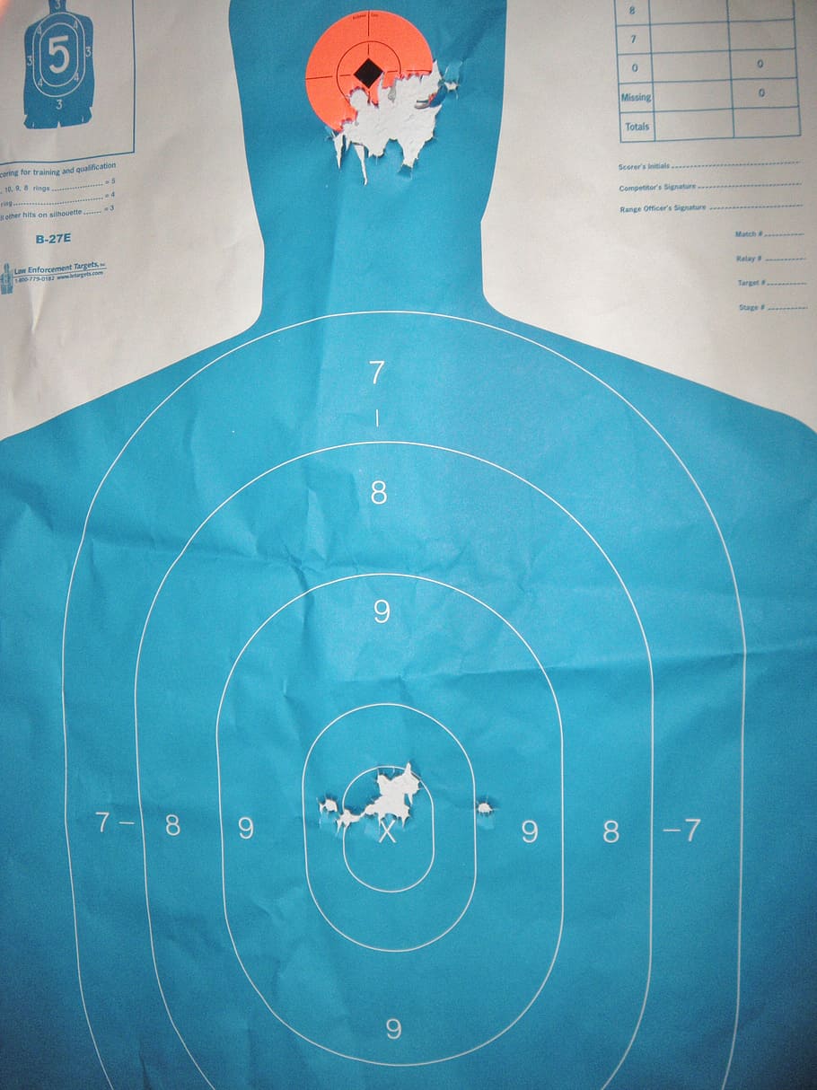 distressed green and white target paper, target practice, gun range, HD wallpaper