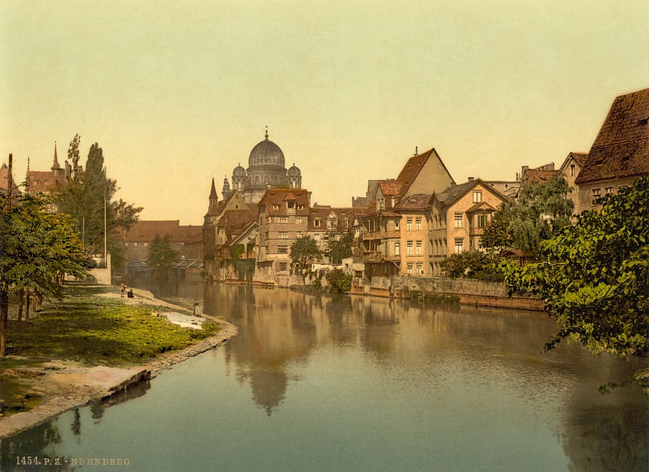 synagogue, main synagogue, pegnitz, nuremberg, bavaria, germany HD wallpaper