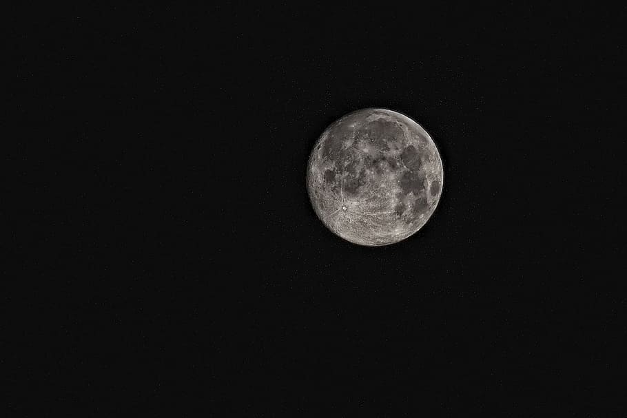 photograph of full moon, super moon, space, science, sky, celestial body HD wallpaper