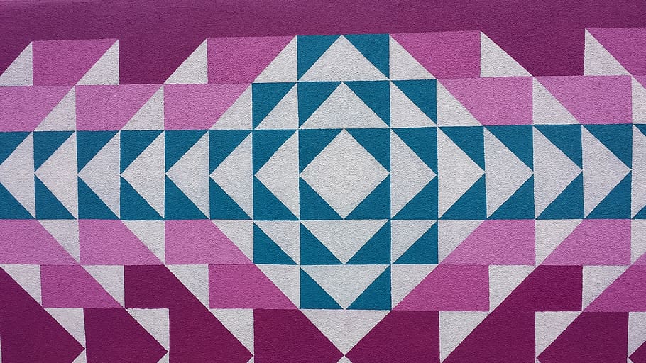 pattern, mural, design, new mexico, multi colored, no people HD wallpaper