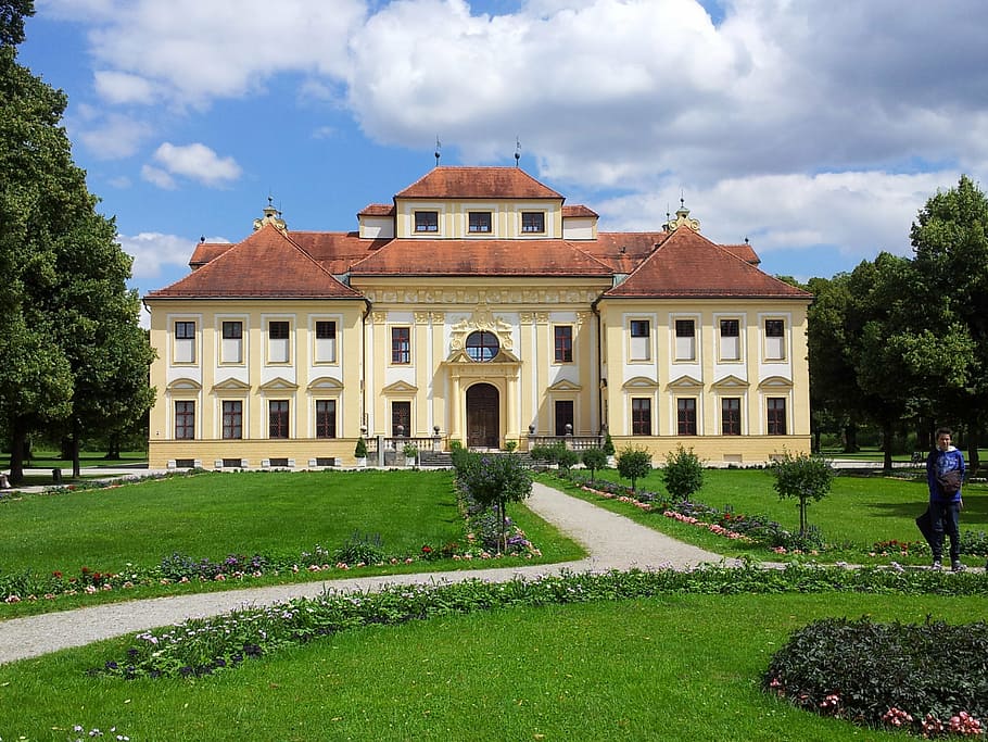 castle, munich, park, architecture, building exterior, built structure HD wallpaper