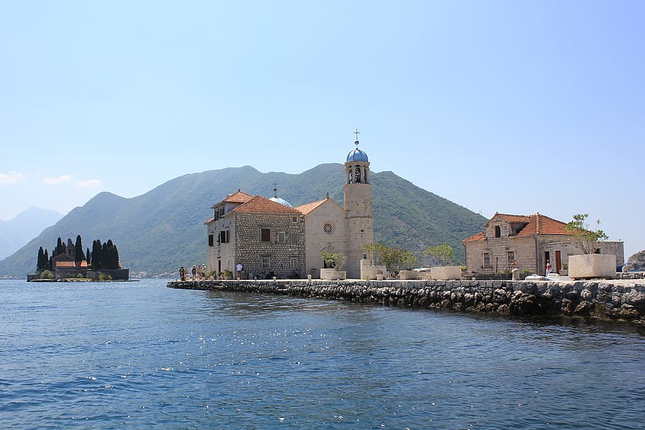 Montenegro, Boka, Bay, Bay, Adriatic, boka bay, landscape, travel
