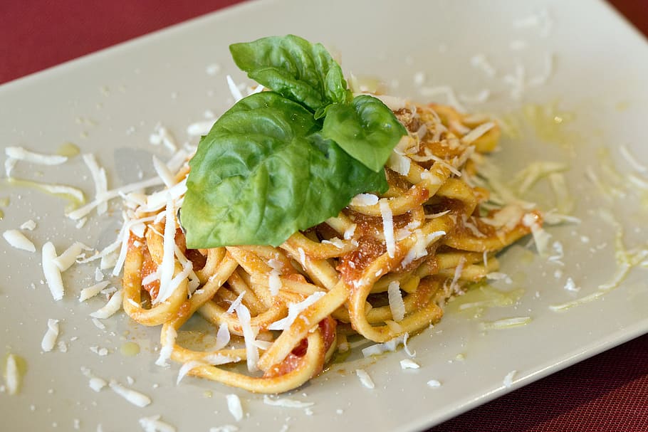 spaghetti, food, kitchen, cook, eat, pasta, gastronomy, italian HD wallpaper