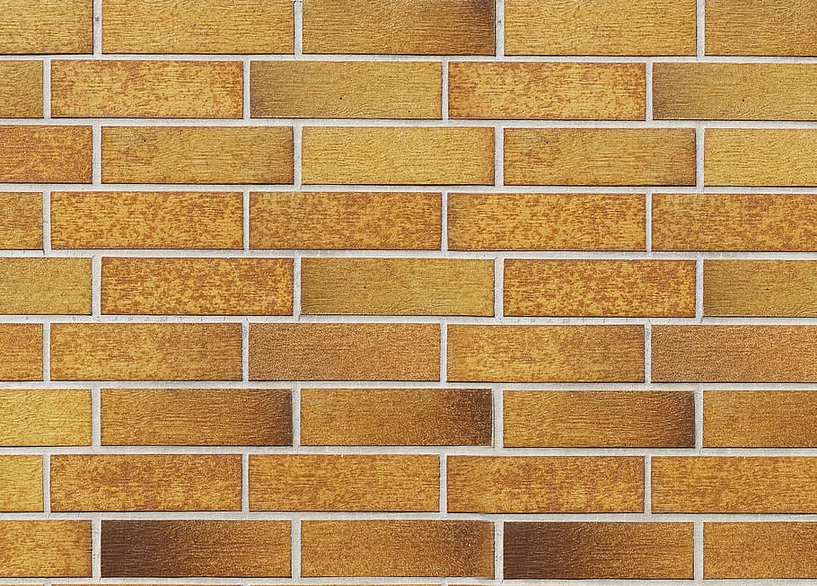 brick, facade, clinker, hauswand, joints, pattern, texture HD wallpaper