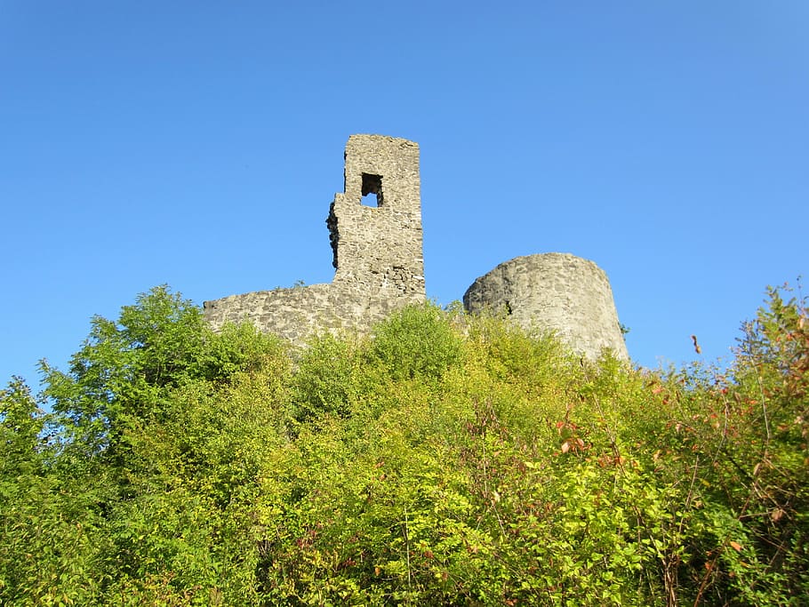 Tower, Ruin, Lapsed, Building, tower ruin, historically, masonry HD wallpaper