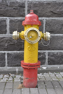 fire, hydrant, water, street, city, emergency, protection, equipment HD wallpaper