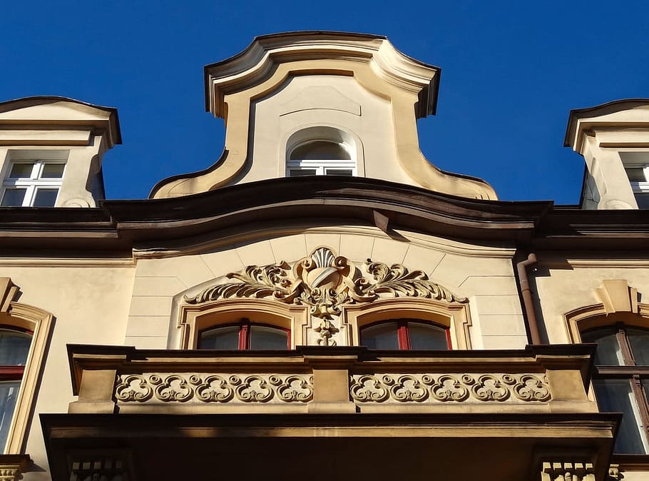 Gable, Pediment, Architecture, Facade, exterior, building, roof HD wallpaper