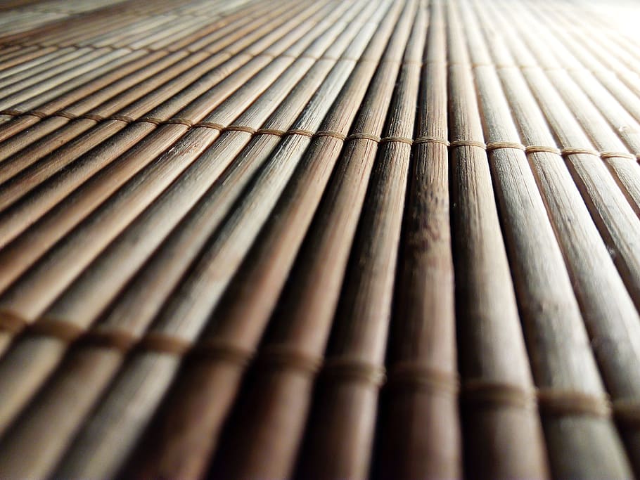 Wood, Grate, Macro, Structure, backgrounds, bamboo - material HD wallpaper