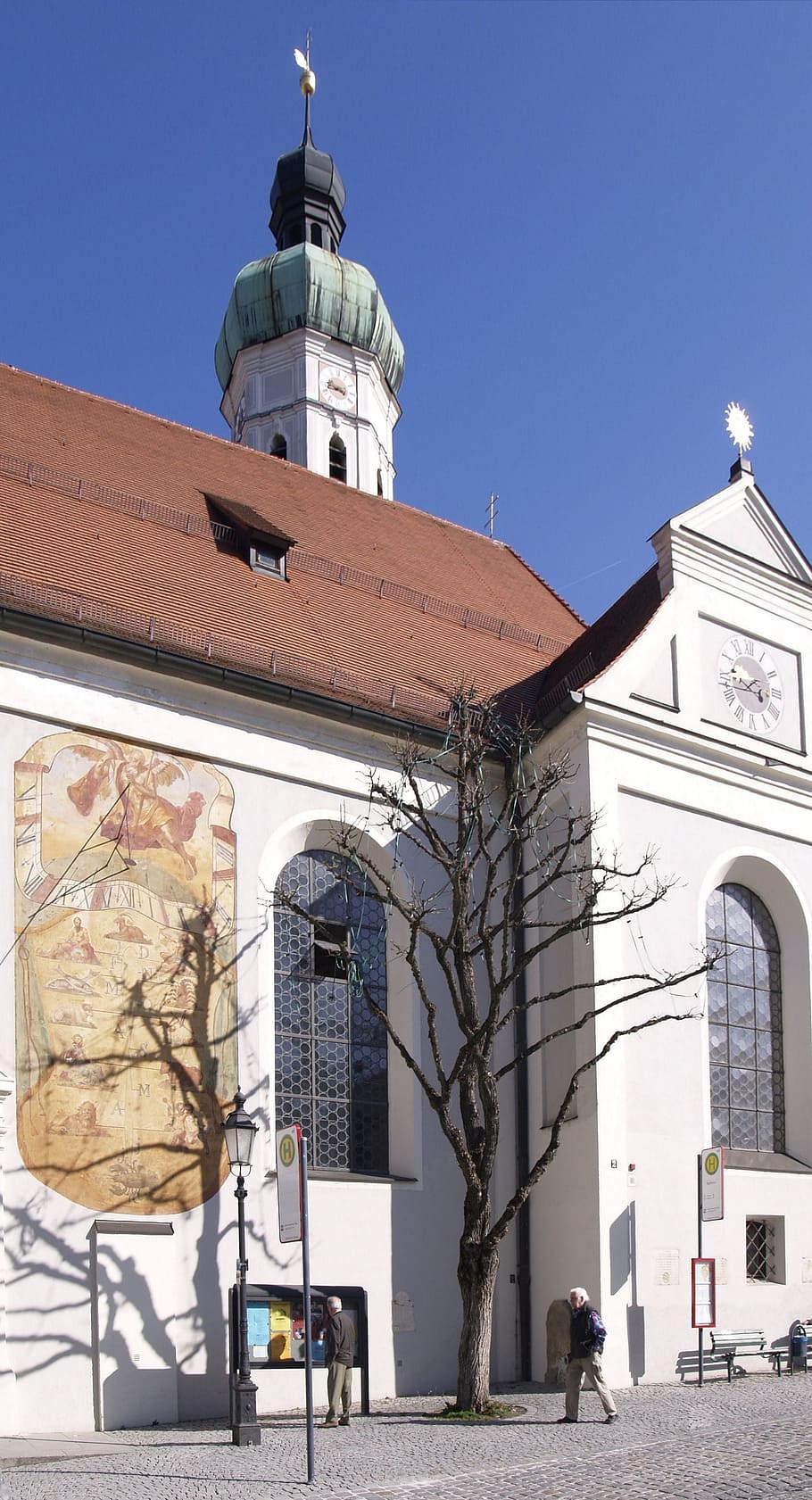 church, saint jakob, dachau, germany, bavaria, building, old town, HD wallpaper