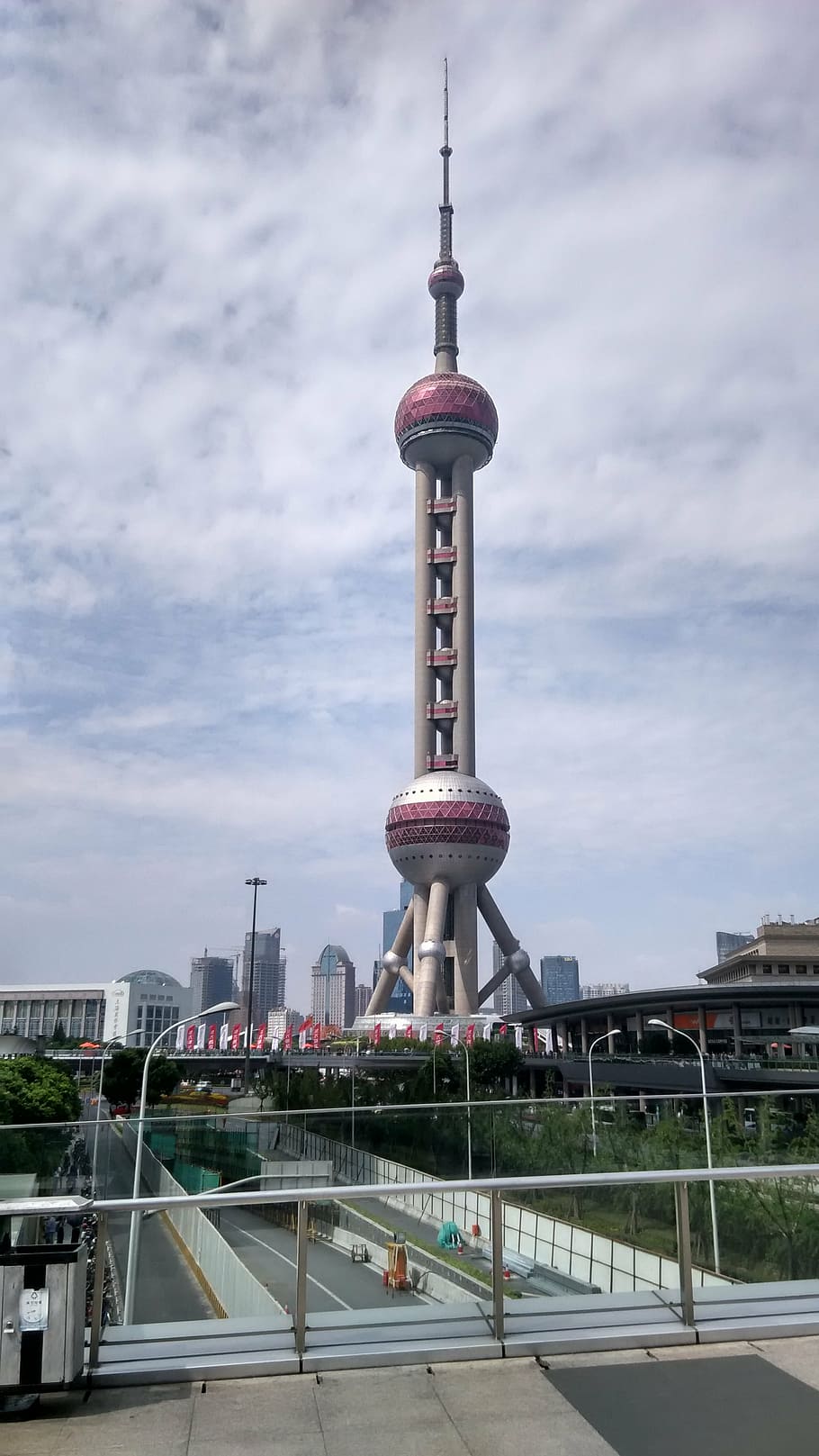 shanghai, china, oriental pearl television tower, architecture, HD wallpaper